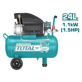 TOTAL OIL AIR COMPRESSOR 24L 8BAR TC202461E TOTAL ΑΕΡΟΣΥΜΠΙΕΣΤΗΣ ΛΑΔΙΟΥ - ΚΟΜΠΡΕΣΕΡ ΑΕΡΟΣ 24 L TC202461E